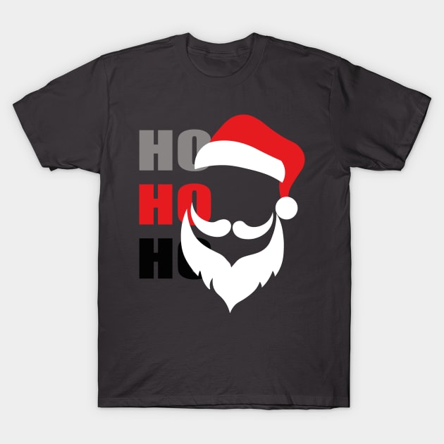 Festive Fusion: Santa's Sleek Style T-Shirt by Cool Art Clothing